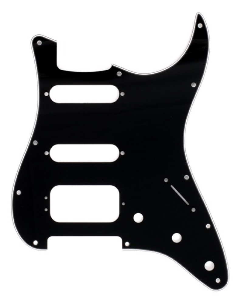 Fender Fender Pickguard  H/S/S Black - Guitars
