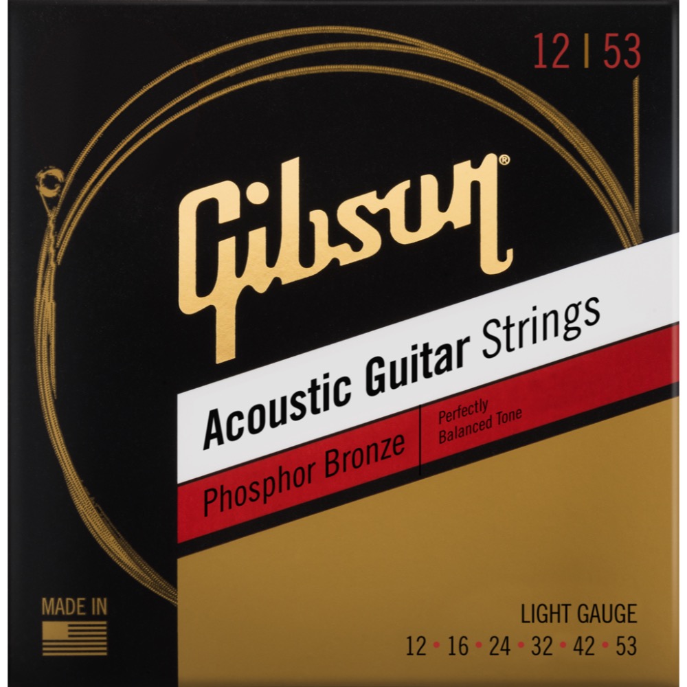 Gibson Acoustic Phosphor Bronze Strings  …