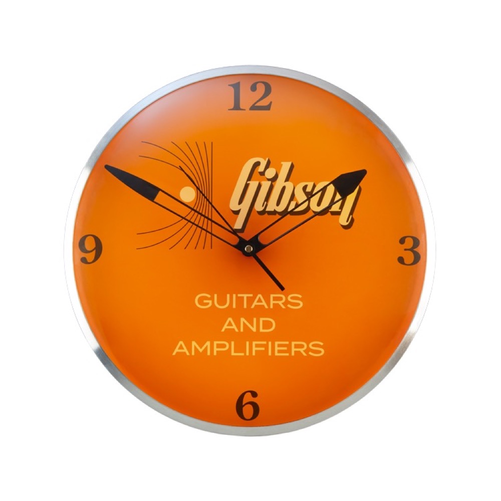 Gibson Vintage Style LED Lit Wall Clock  …