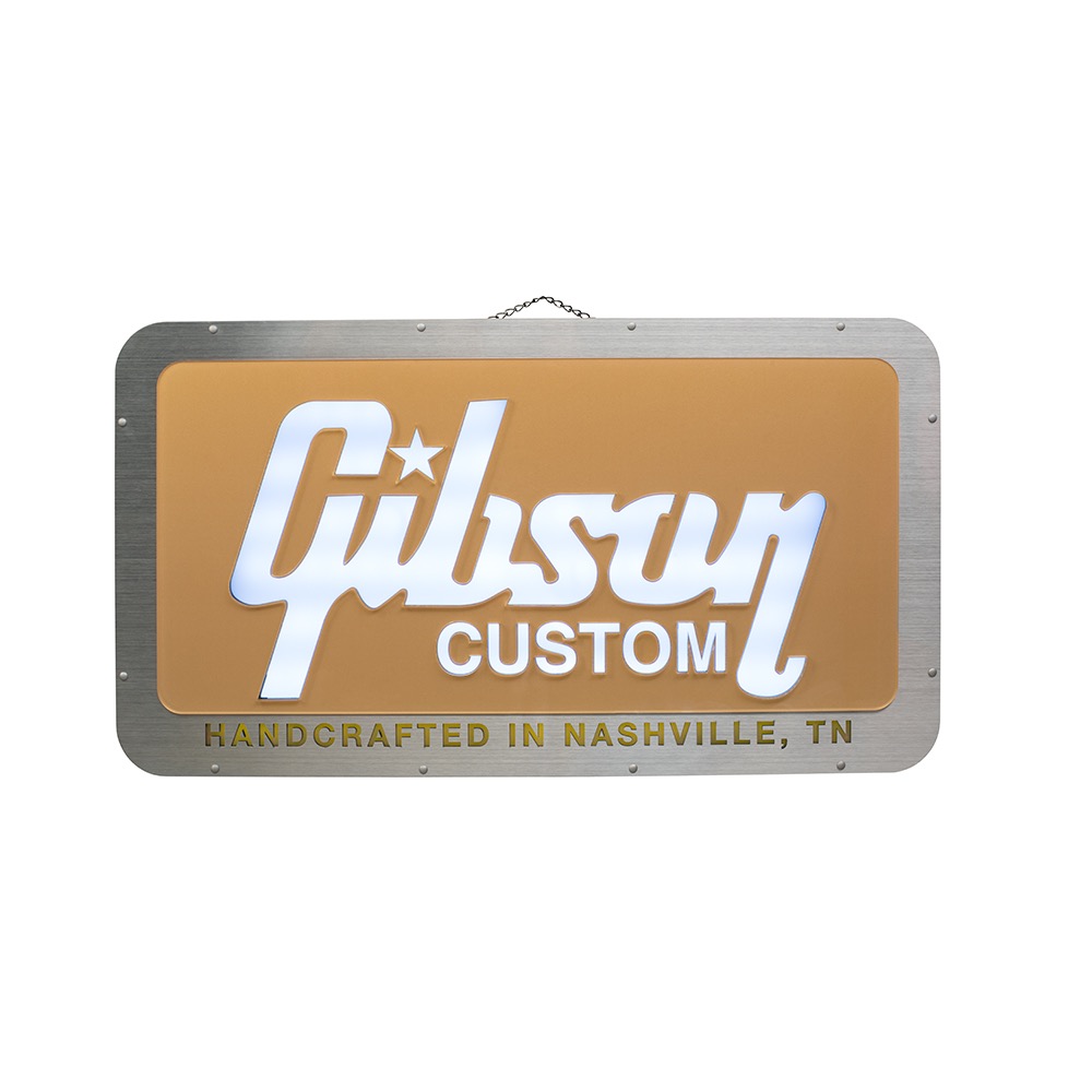 Gibson Custom Logo LED Sign