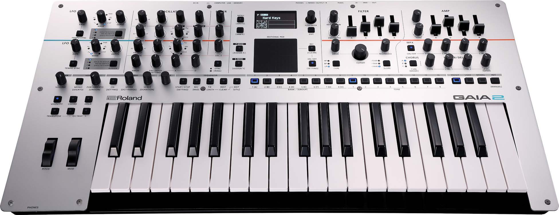 Roland GAIA-2 Synth,  37-Key Virtual  …