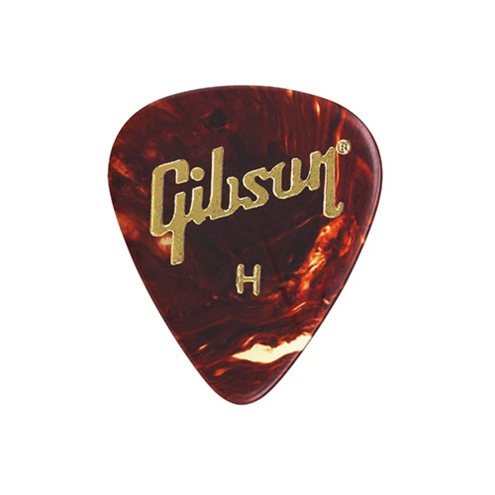 Gibson Pick Pack 12 Celluloid Tortoise Heavy  …