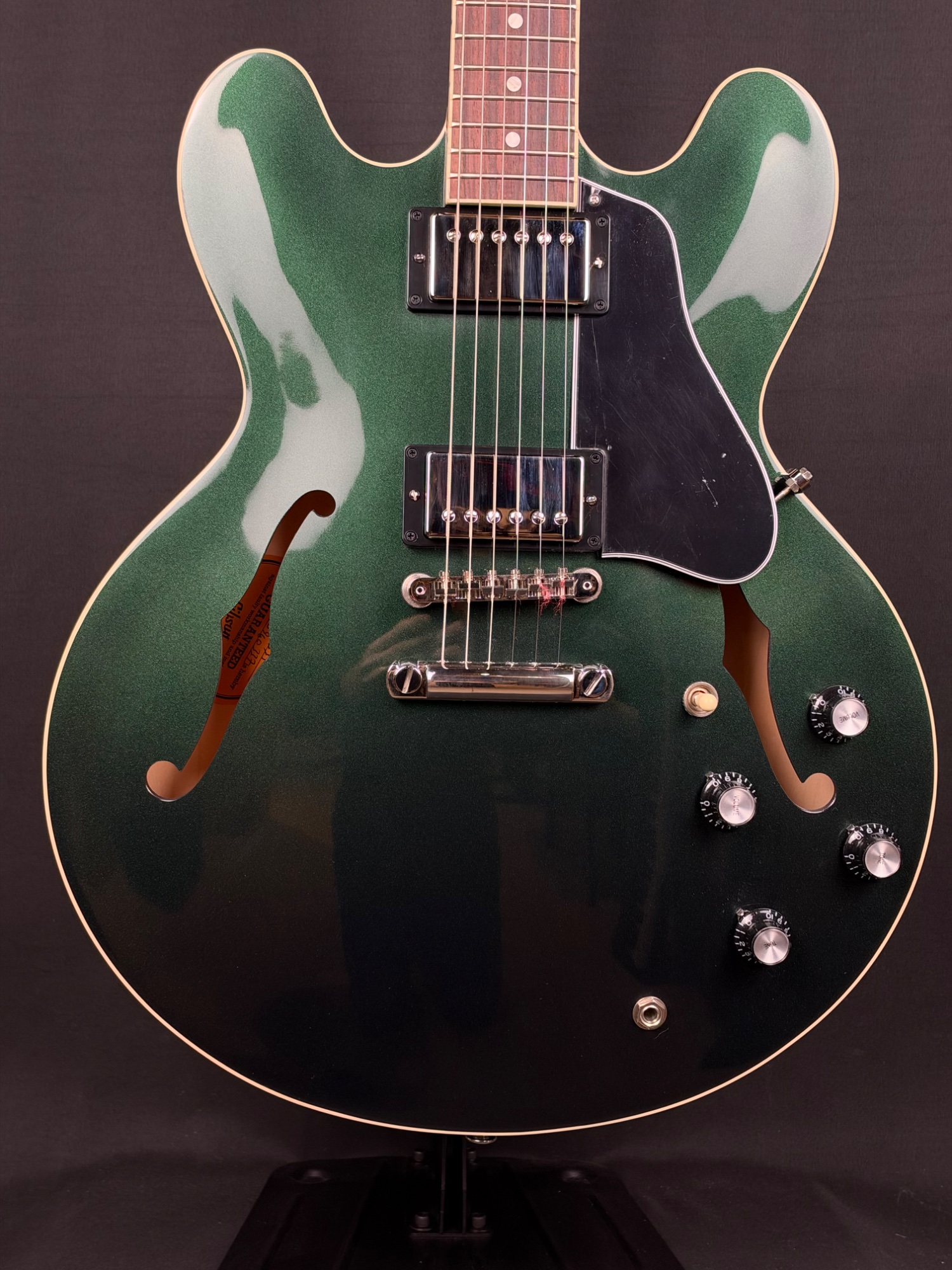 Gibson Gibson Limited Edition ES-335  Semi Hollow - British Racing Green Hardshell Case - Guitars