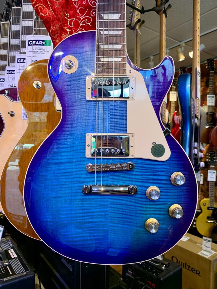 Gibson Les Paul Classic Plus AAA - Blueberry Burst: Canadian