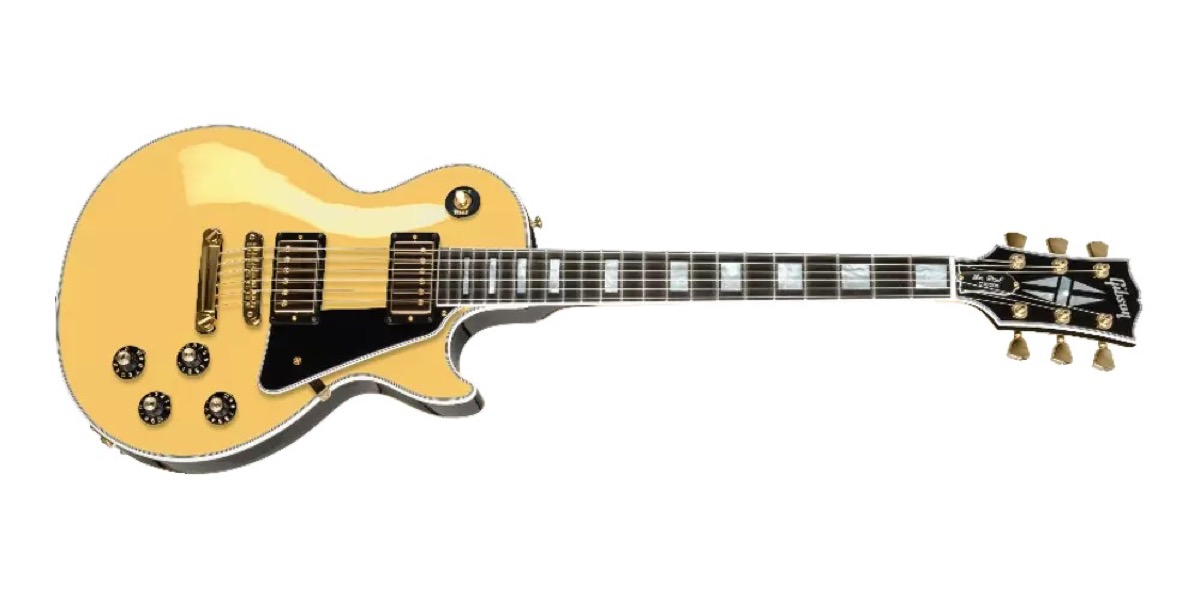 Gibson Les Paul Custom '70s, Buttercream  …