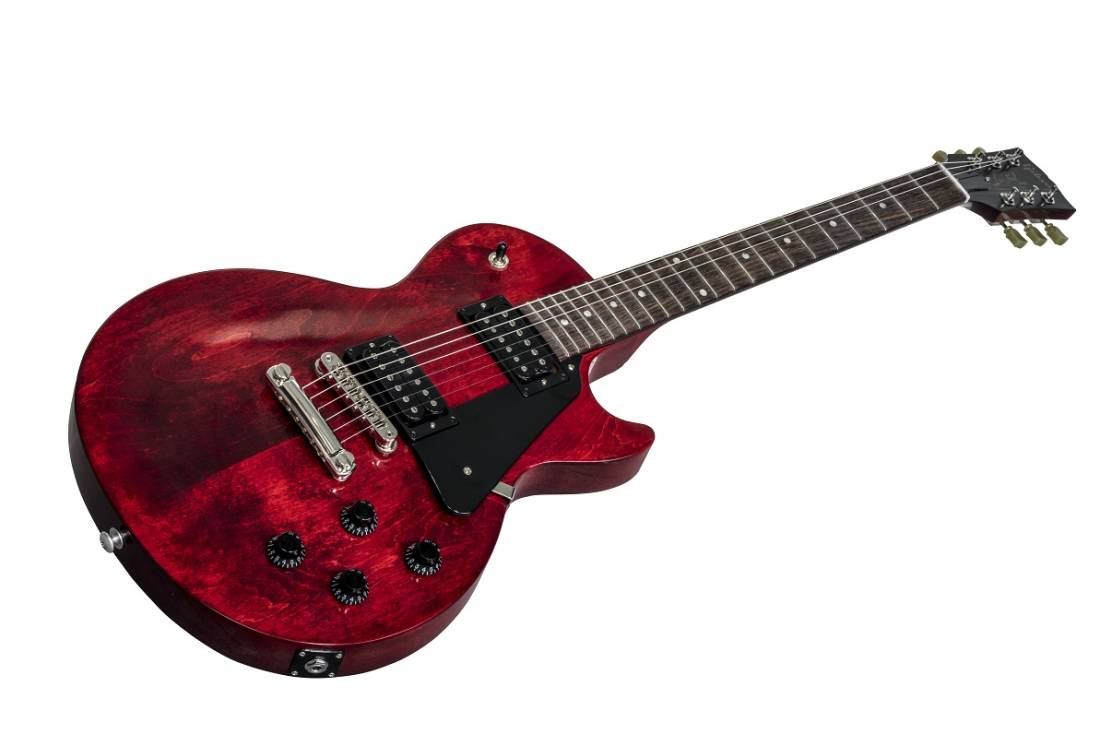 Gibson Gibson 2018 Les Paul Faded Worn Cherry w/Gig Bag - Guitars