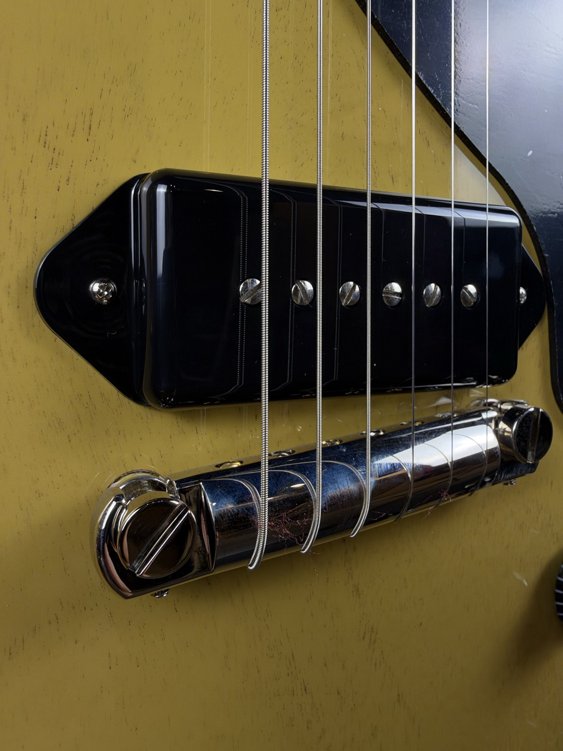 Gibson Gibson Les Paul Junior In TV Yellow With Hard Shell Case - Guitars