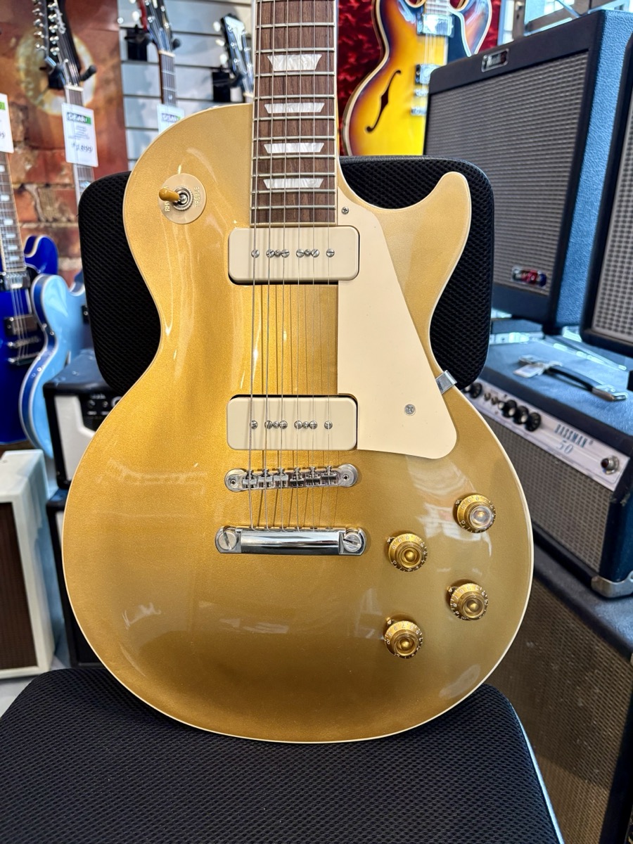 Gibson Les Paul Standard 50's P90 Gold Top  …