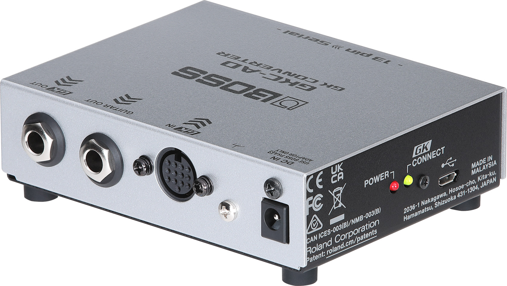 BOSS BOSS GKC-AD Analog 13-Pin To Digital Serial GK Converter - Guitars