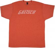 Gretsch Logo T-Shirt Heather Orange in XXL