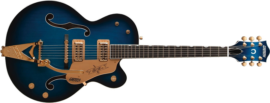 Gretsch Gretsch G6120BS Chet Atkins Hollow Body In Blue Burst - Guitars