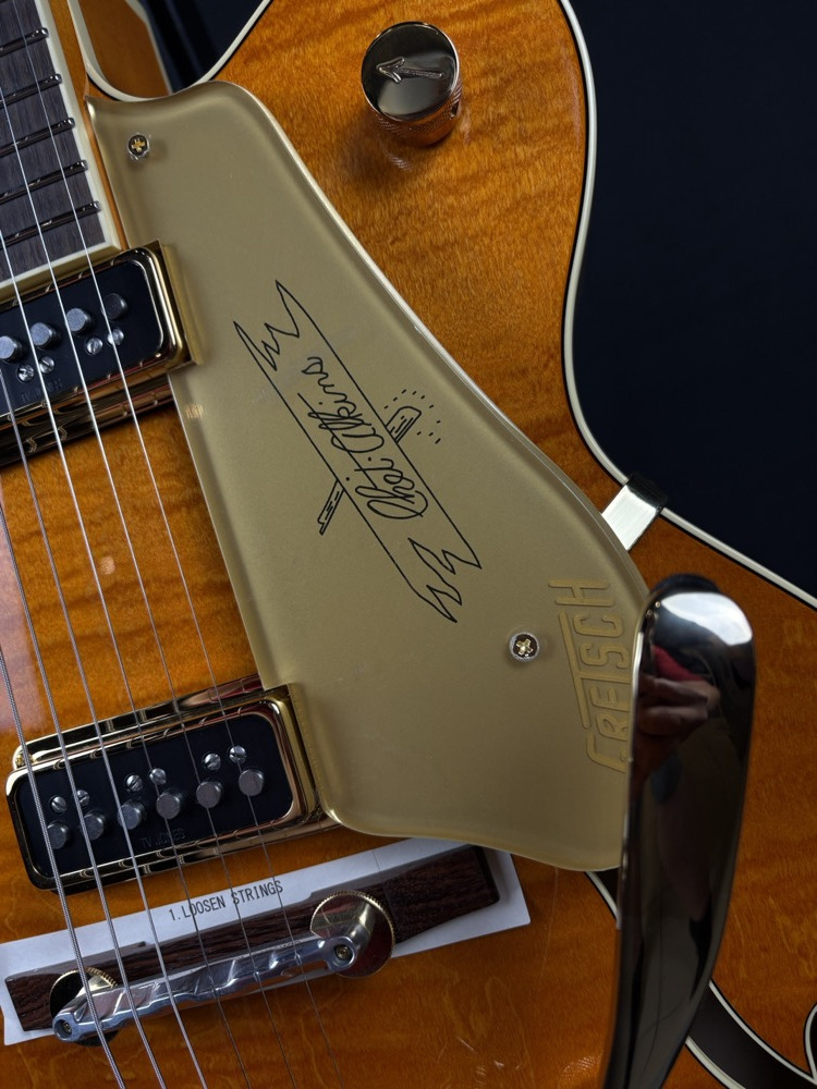 Gretsch Gretsch G6120T-55 Vintage Series '55 Chet Atkins Hollow Body In Vintage Orange - Guitars