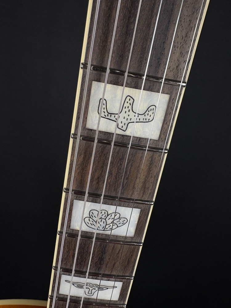 Gretsch Gretsch G6120T-55 Vintage Series '55 Chet Atkins Hollow Body In Vintage Orange - Guitars