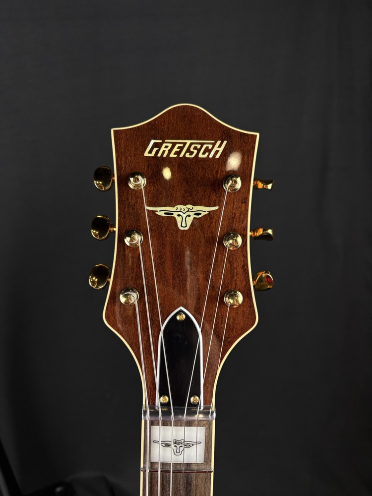 Gretsch Gretsch G6120T-55 Vintage Series '55 Chet Atkins Hollow Body In Vintage Orange - Guitars