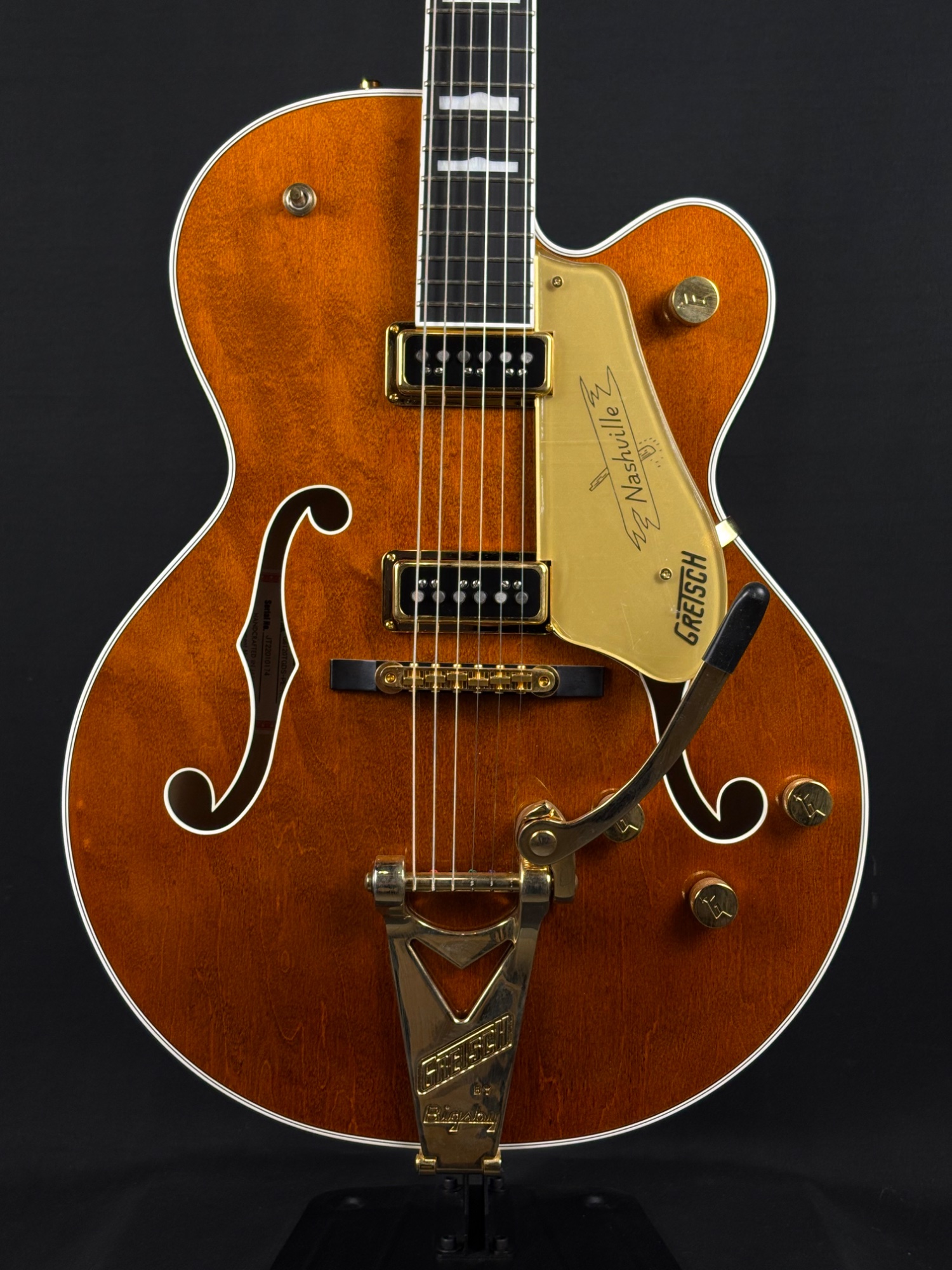 Gretsch Gretsch G6120TG-DS Players Edition Nashville Hollow Body Roundup Stain - Guitars
