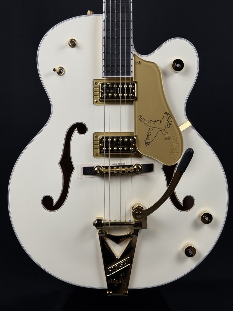 Gretsch Gretsch G6136T-59 Vintage Select '59 Falcon Hollow Body, Vintage White, Lacquer - Guitars