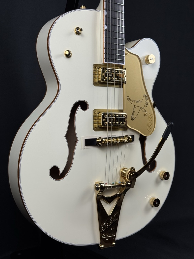 Gretsch Gretsch G6136T-59 Vintage Select '59 Falcon Hollow Body, Vintage White, Lacquer - Guitars