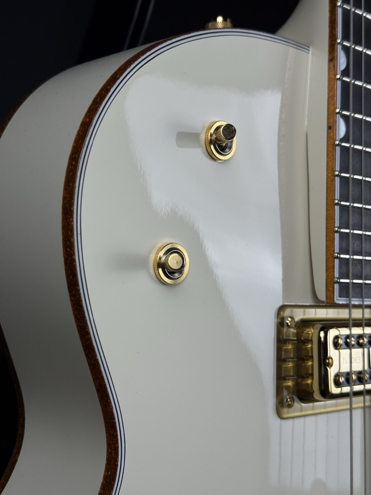 Gretsch Gretsch G6136T-59 Vintage Select '59 Falcon Hollow Body, Vintage White, Lacquer - Guitars