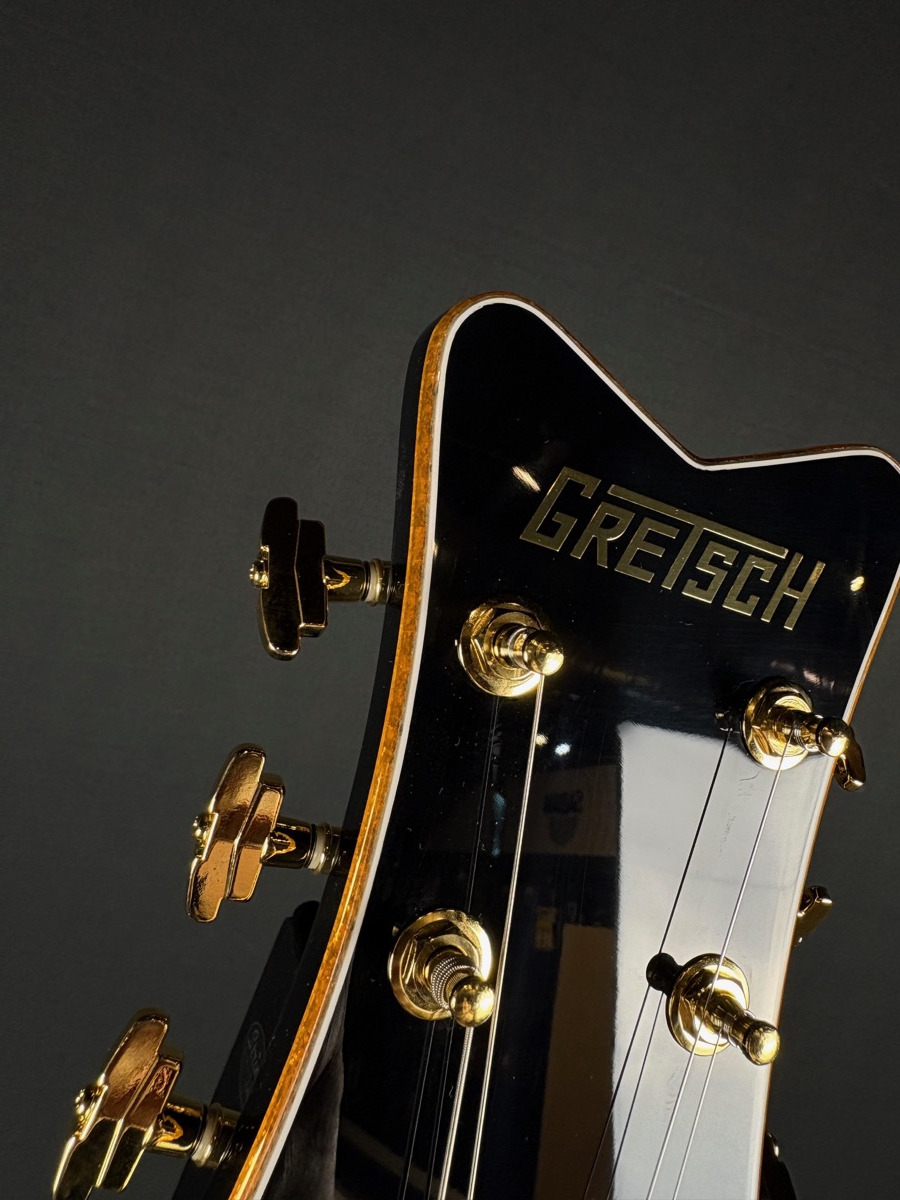 Gretsch Gretsch Synchromatic Falcon Single Cut Hollow Body, Bigsby, In Black - Guitars