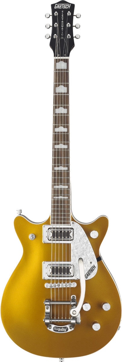 Gretsch Gretsch G5448T Electromatic Double Jet with Bigsby in Gold - Guitars