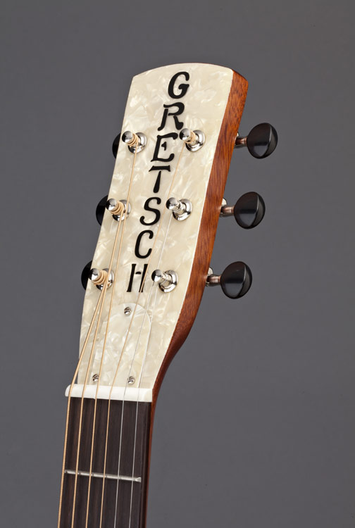 Gretsch Gretsch G9201 Honeydipper Metal Round Neck Resonator RW Bell Brass Body - Guitars