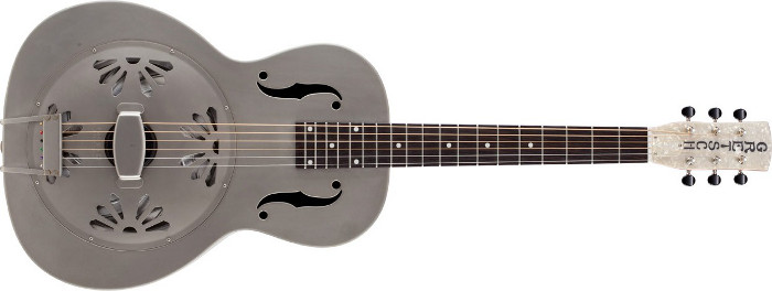 Gretsch Gretsch G9201 Honeydipper Metal Round Neck Resonator RW Bell Brass Body - Guitars