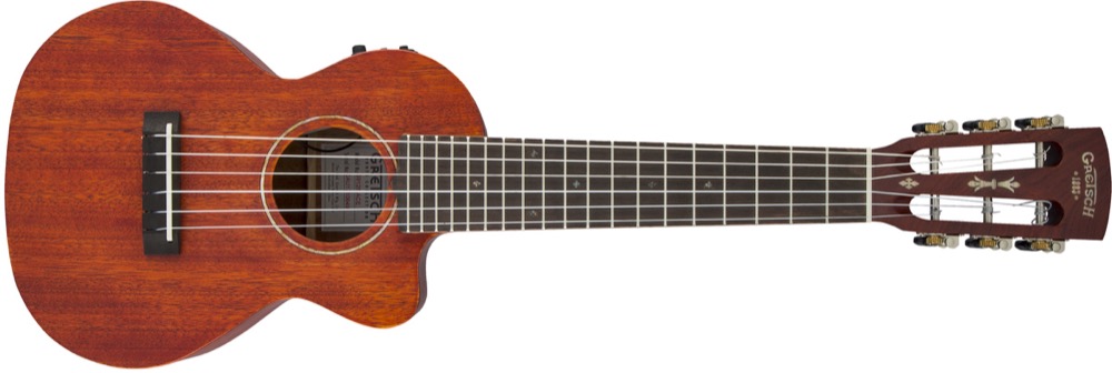 Gretsch Gretsch G9126-ACE Acoustic-Cutaway-Electric Guitar-Ukulele w/Bag - Ukuleles