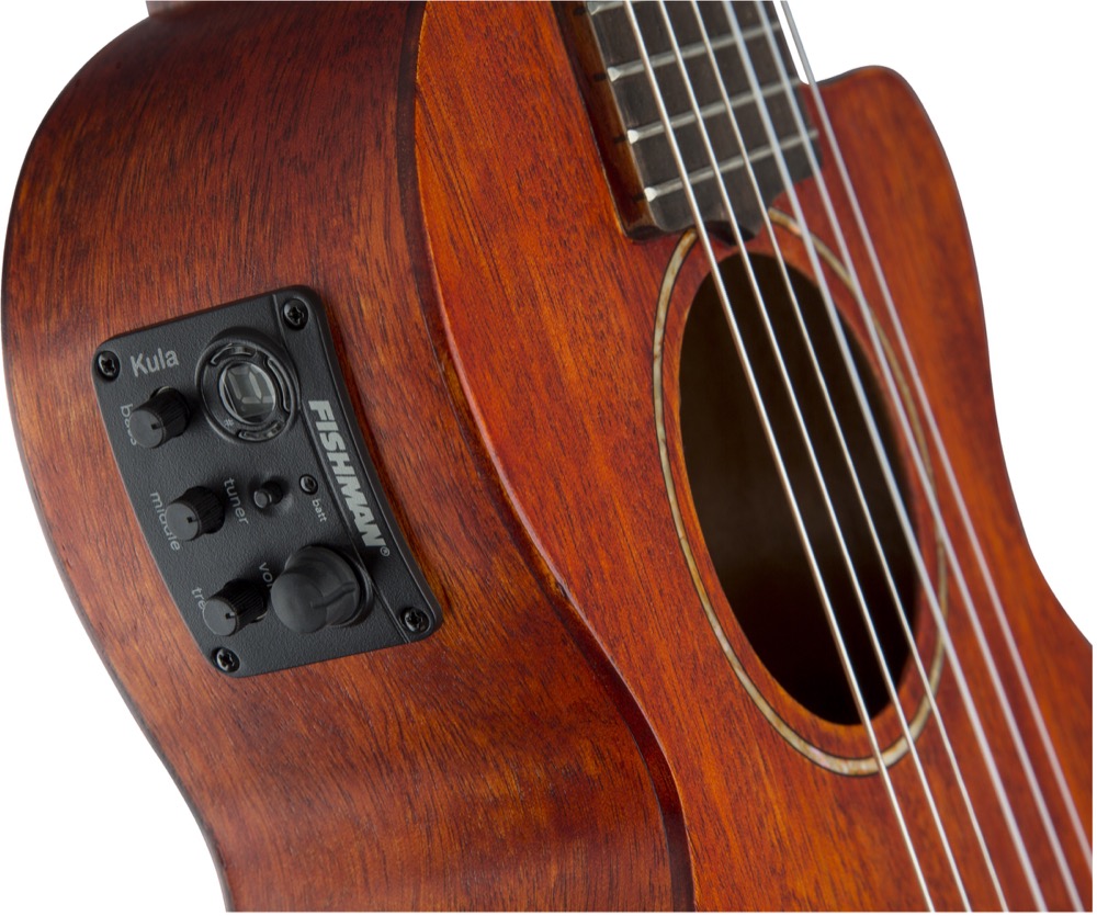 Gretsch Gretsch G9126-ACE Acoustic-Cutaway-Electric Guitar-Ukulele w/Bag - Ukuleles
