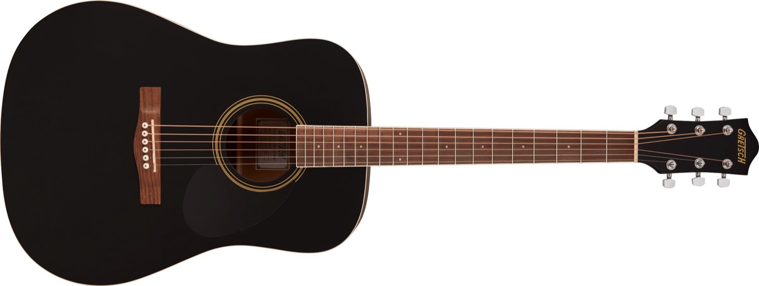 Gretsch Prelude D100 Dreadnought Acoustic - Black