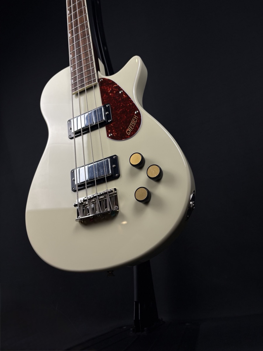 Gretsch Gretsch Streamliner Jet Club Bass Single Cut In Vintage White - Basses