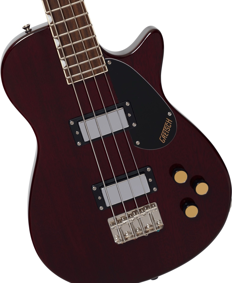 Gretsch Gretsch Streamliner Jet Club Bass Single Cut In Walnut Stain - Basses