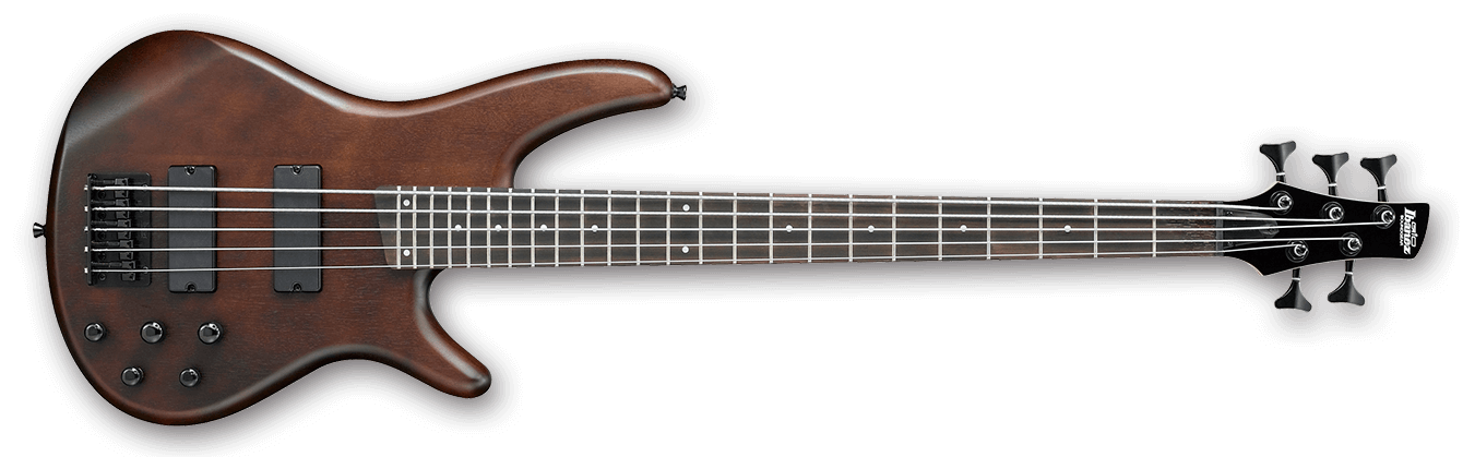 Ibanez Ibanez GSR255B Gio SR 5-String Bass In Walnut Flat - Basses