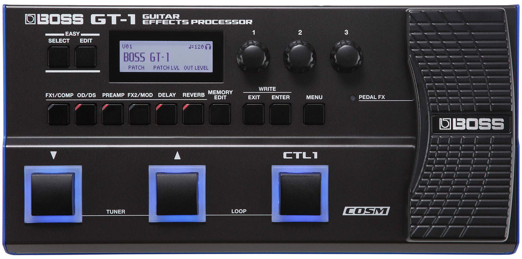 BOSS GT-1 Guitar Multi Effects Pedal