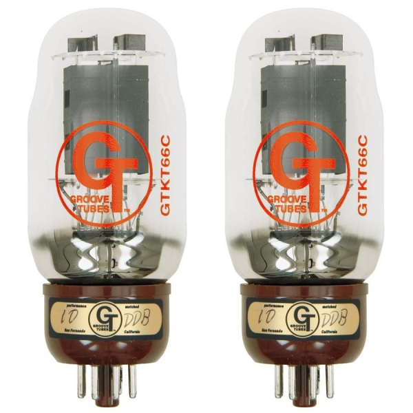 Groove Tubes KT66 Duet Matched Power Tubes R8