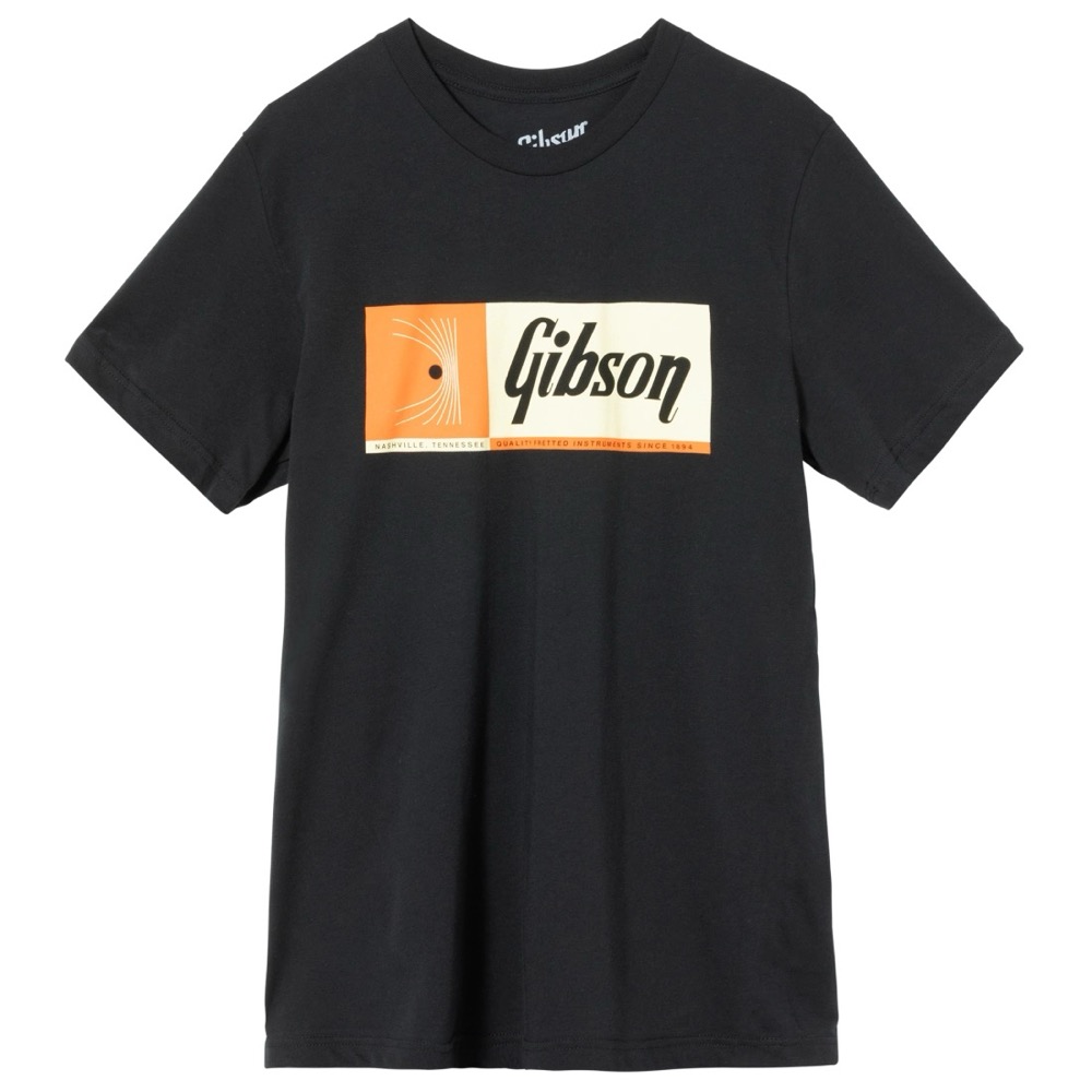 Gibson Gibson T-Shirt Quality Fretted Inst Black In Large - Misc