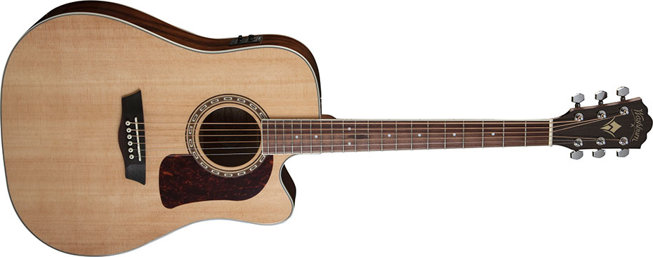Washburn HD10SCE Heritage Dreadnought With  …