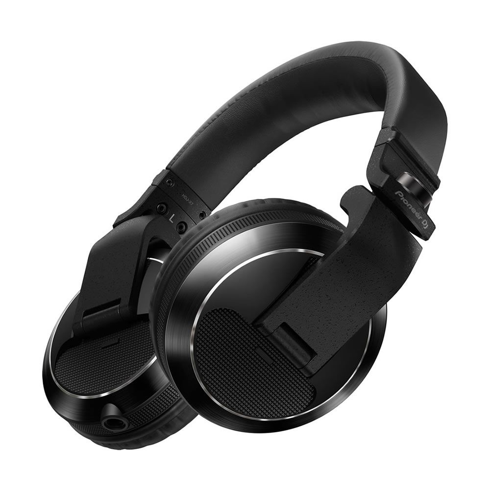 Pioneer DJ Pioneer HDJ-X7  Professional DJ Headphones- Black - Recording