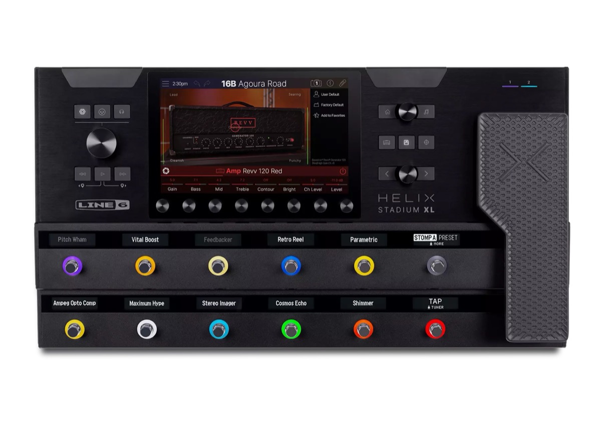 Line 6 Line 6 Helix Stadium XL Amp Modeler And FX Processor - Recording