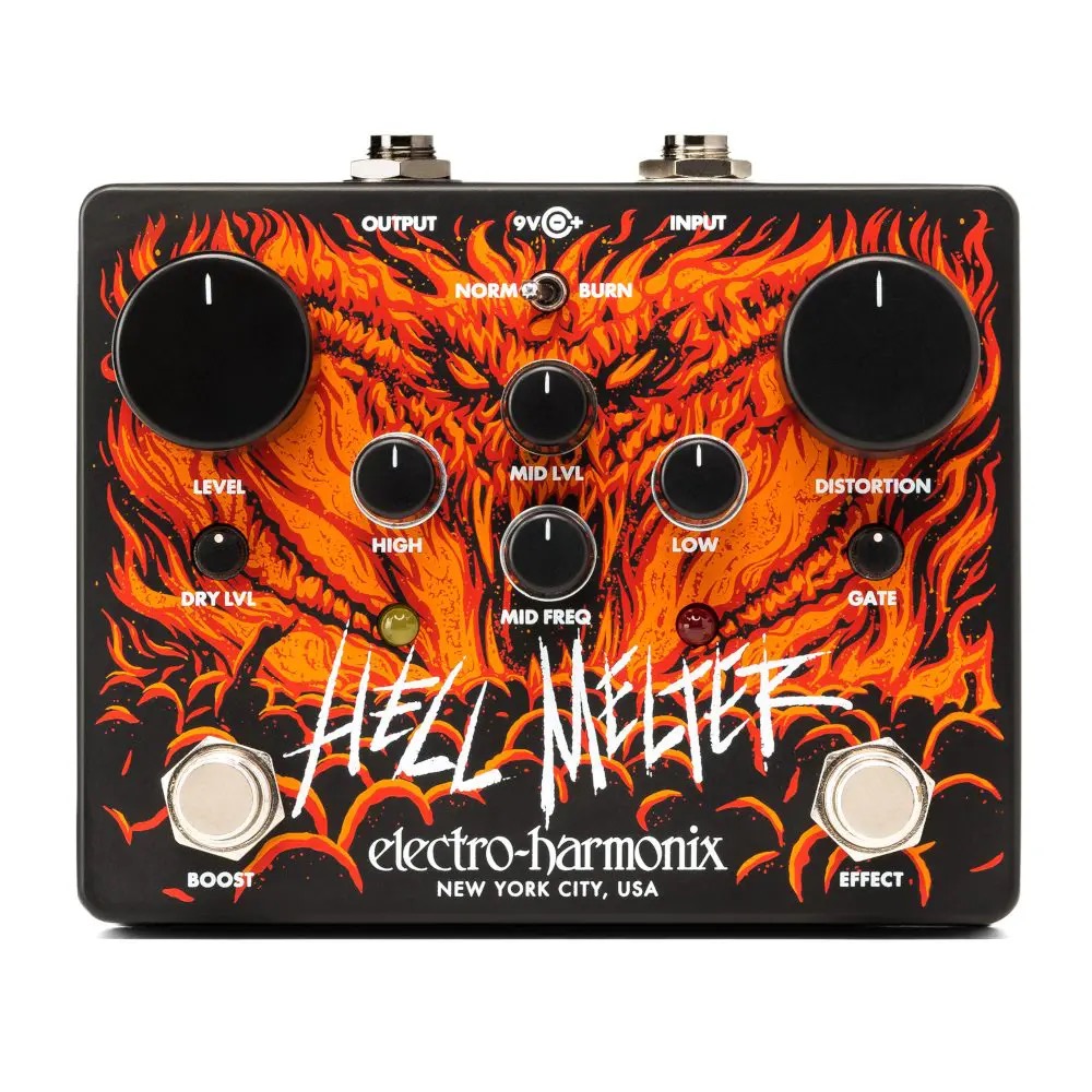 Electro Harmonix Hell Melter Distortion Pedal