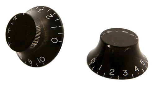 Gibson Top Hat Knobs - Black