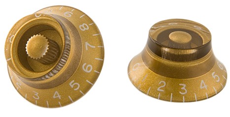 Gibson Top Hat Knobs - Gold