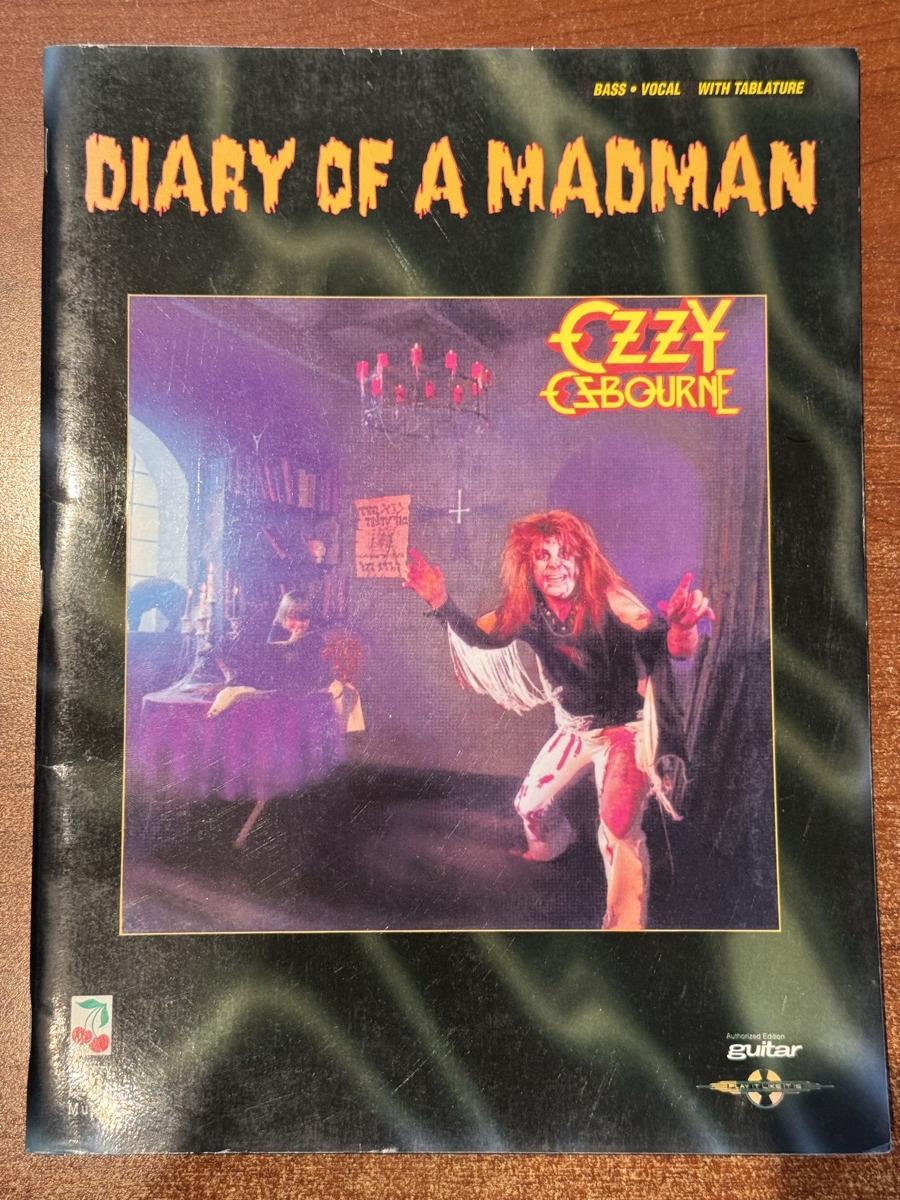 Books Ozzy Osbourne - Diary of a Madman - Bass Tab - Books