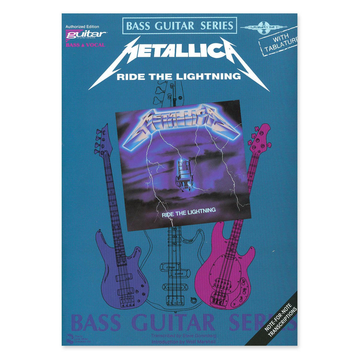 Books Metallica - Ride The Lightning - Bass - Books