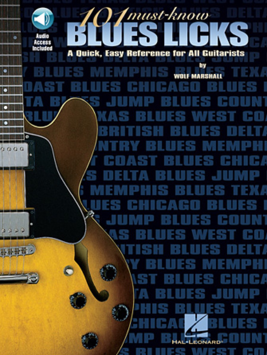 101 Must-Know Blues Licks w/CD