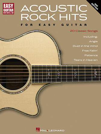 Acoustic Rock Hits For Easy Guitar - Tab