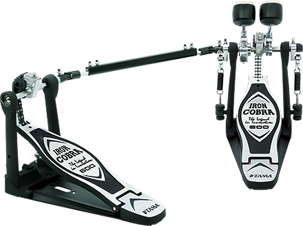 Tama Tama HP600DTWB Iron Cobra Double Pedal W/Case - Drums