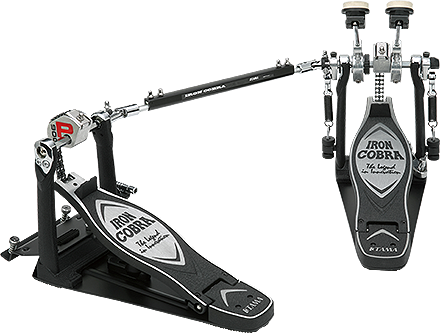 Tama Tama HP900PSWN Iron Cobra Double Bass Pedal With Case - Drums