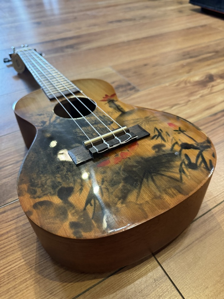 Misc Molakai Concert Ukulele - Mosaic Art Top - Ukuleles