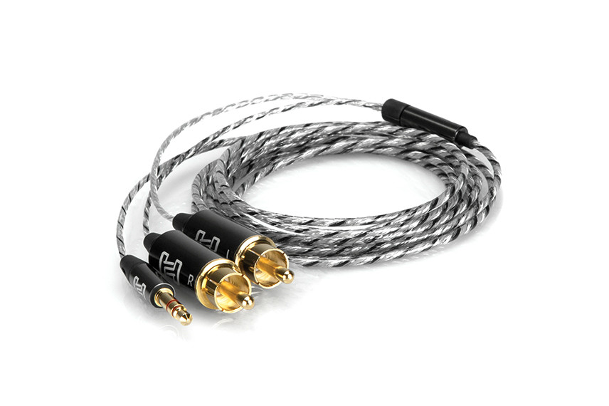 Hosa Hosa IMR-003  Drive 3 Foot Stereo 3.5mm TRS to Dual RCA Cable - Cables