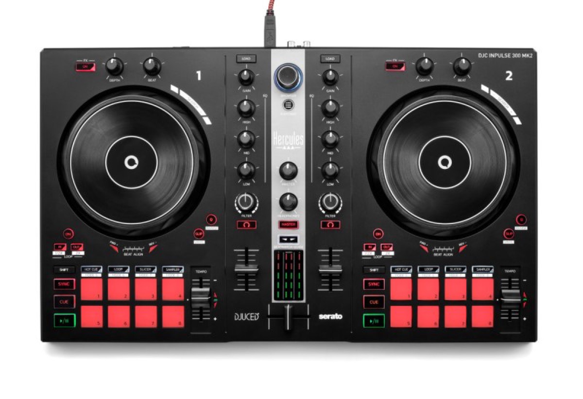 Hercules DJ Controller 2-Deck USB DJ …